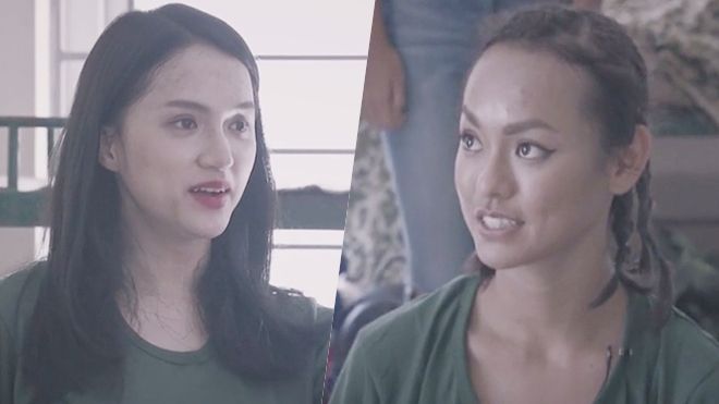 Đứng trước nguy cơ tiếp tục 'mất chân mày', Mai Ngô 'cầu cứu' Hương Giang xin giữ lại đồ make-up