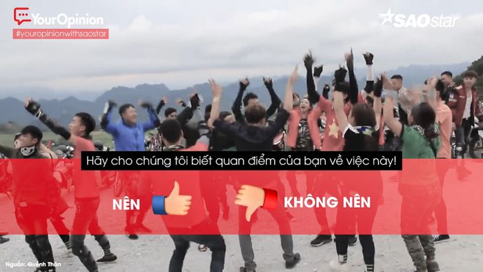 QUÁ NHIỀU Ý KIẾN ĐÃ NỔ RA XUNG QUANH HÌNH ẢNH NHỮNG THANH NIÊN NHẢY MÚA TRÊN ĐƯỜNG XA LỘ