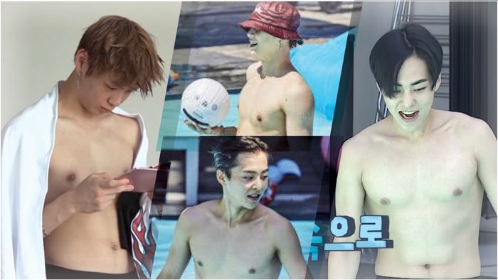 Fan nữ ngất ngây thoải mái ngắm 'đại chiến body' của bộ 3 mỹ nam Kpop nhờ camera ẩn