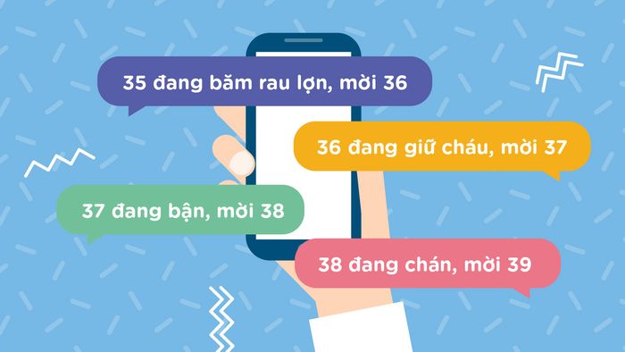 Ngạc nhiên chưa! Hot trend 'rần rần' của giới trẻ hiện nay là trò gieo vần theo số thứ tự đó