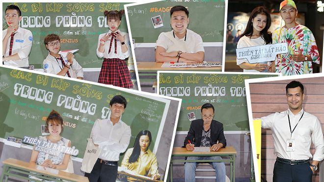 Nhiều nghệ sĩ bồi hồi nhớ lại thời đi học với những trò 'quay cóp hỏi bài' trong phim 'Bad Genius'