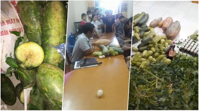 Vĩnh Phúc: Phụ huynh chặn đứng xe chở rau củ thối rữa vào trường tiểu học nấu cho học sinh ăn