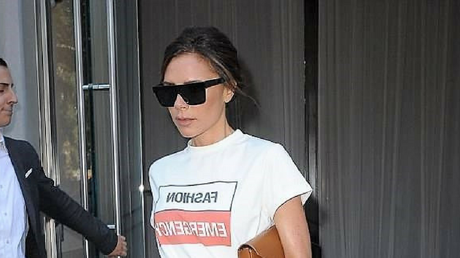 Chỉ một lần lỡ mặc áo thun thôi, mà nàng Vic đã bị dân tình… nhốn nháo chê bai!