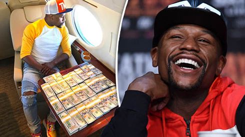 Tay đấm 'Độc cô cầu bại' Floyd Mayweather đốt tiền như thế nào?