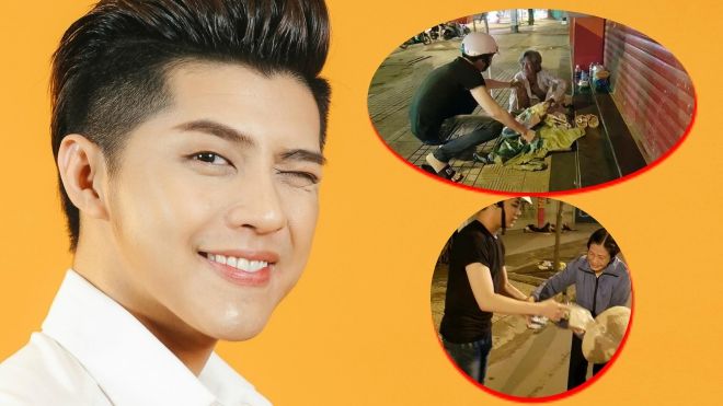Noo Phước Thịnh thức trắng đêm cùng fan đi trao quà Trung thu