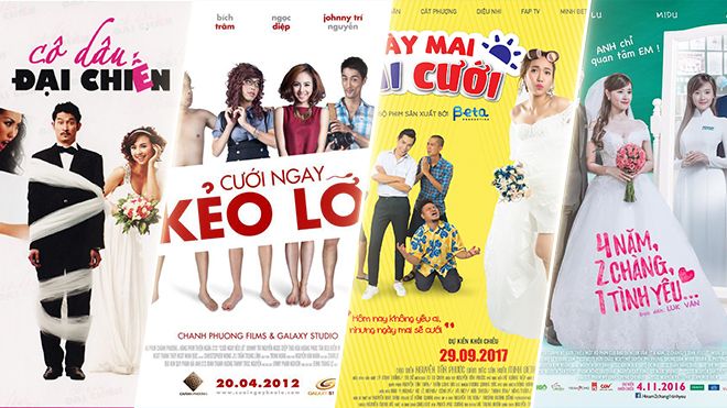 Chuyện cưới hỏi trên màn ảnh rộng Việt Nam