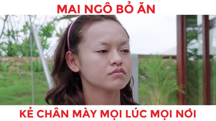 Mai Ngô bỏ ăn kẻ chân mày mọi lúc mọi nơi