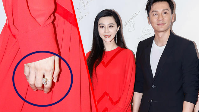 Chuẩn bị đăng ký kết hôn, Phạm Băng Băng xuất hiện cùng nhẫn kim cương mới 'siêu lóa mắt'