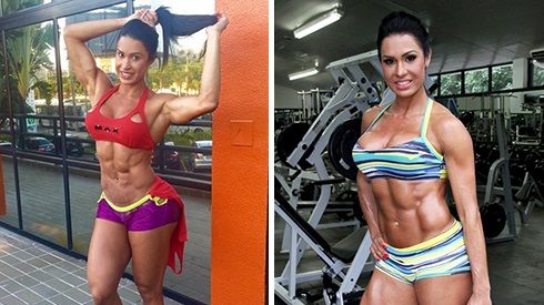 Thân hình cuồn cuồn cơ bắp đến đàn ông cũng phải 'lắc đầu, lè lưỡi' của người đẹp Brazil