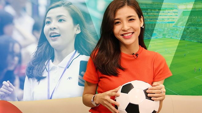 Gặp cô nàng MC thể thao gây sốt ở sân bóng rổ