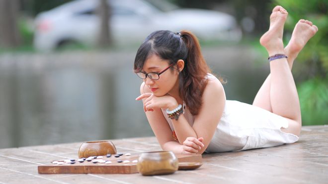 Gặp hoa khôi làng cờ có đam mê đặc biệt với nghệ thuật