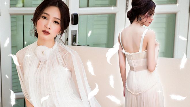 'Thần tiên tỷ tỷ' Đặng Thu Thảo lên xe hoa, ai cũng chờ xem nàng chọn váy cưới kiểu gì?