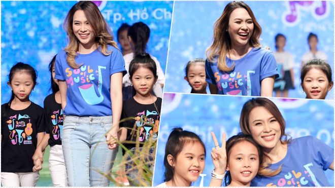 Thích thú trước màn catwalk cực đáng yêu của Mỹ Tâm cùng dàn mẫu nhí