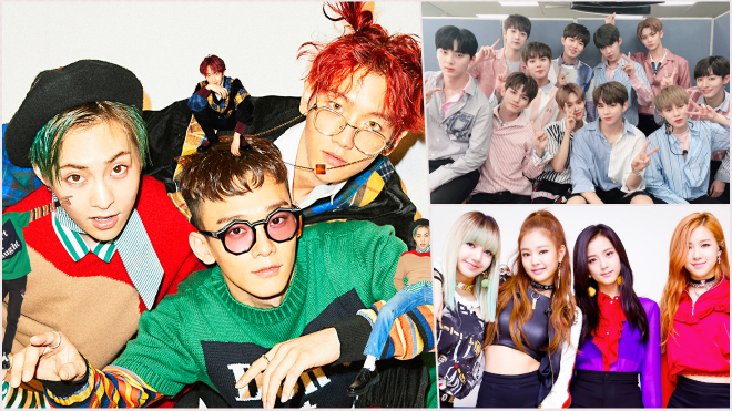 EXO, Wanna One sẽ 'thổi bùng' loạt sân khấu Kpop cuối tuần này