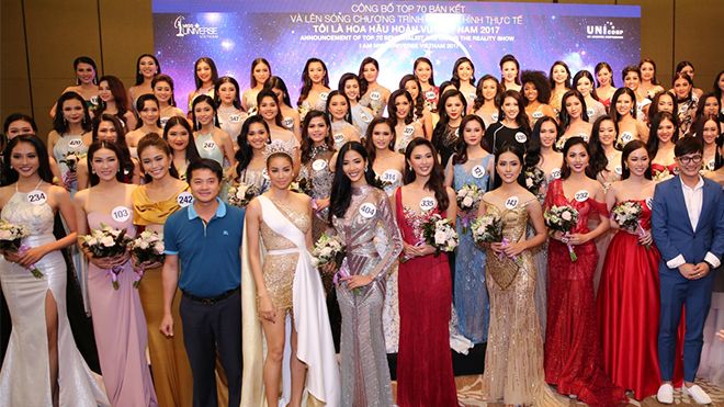 Họp báo Hoa hậu Hoàn vũ Việt Nam 2017: Công bố Top 70 hay buổi lễ… trả quyền lợi tài trợ?