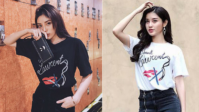 Kỳ Duyên, Huyền My cùng mê mệt áo phông gần 10 triệu đồng, ai mặc đẹp hơn?