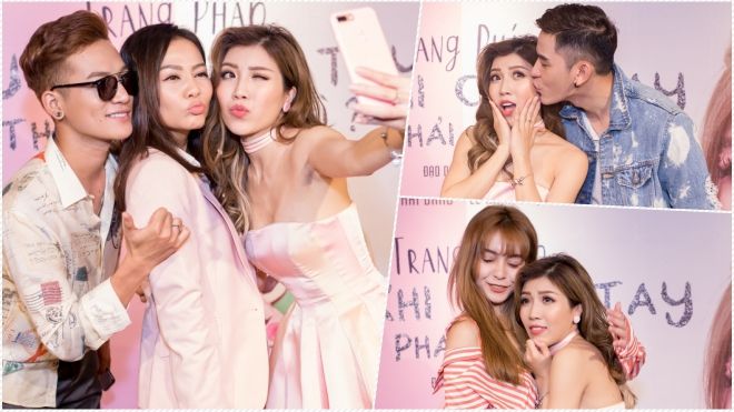 Thu Minh, Ali Hoàng Dương cùng dàn sao Việt đến chúc mừng MV mới của Trang Pháp