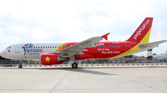 Máy bay Vietjet hạ cánh khẩn cấp để cấp cứu nữ hành khách Hàn Quốc