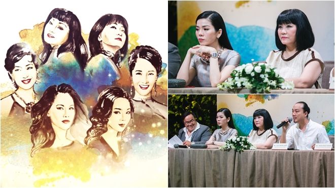 Lần đầu tiên, 6 danh ca Việt Nam cùng hoà giọng trong một đêm nhạc đặc biệt