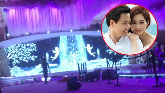 HOT: Hé lộ quang cảnh được cho là đám cưới của Hoa hậu Đặng Thu Thảo