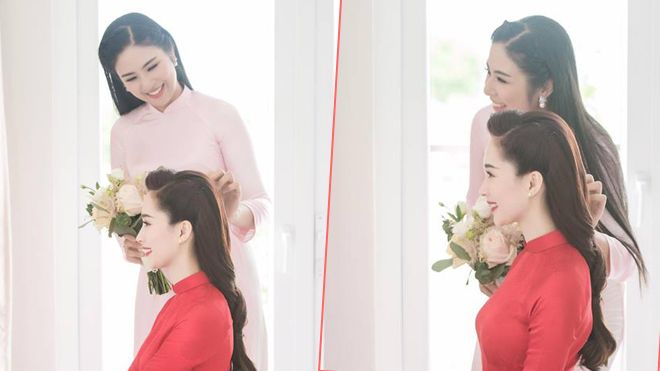 Hoa hậu Ngọc Hân viết 'tâm thư' trong ngày tiễn Đặng Thu Thảo về nhà chồng