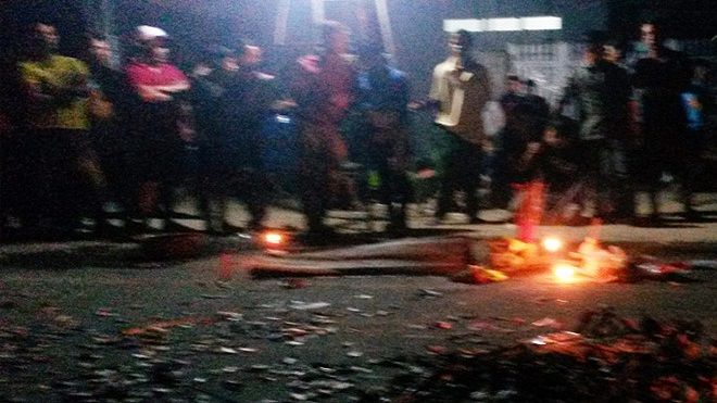 Bé gái 3 tuổi bị xe buýt tông tử vong