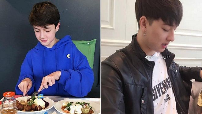 Hai anh em lai Trung - Bỉ này thật sự đẹp hết phần người khác!