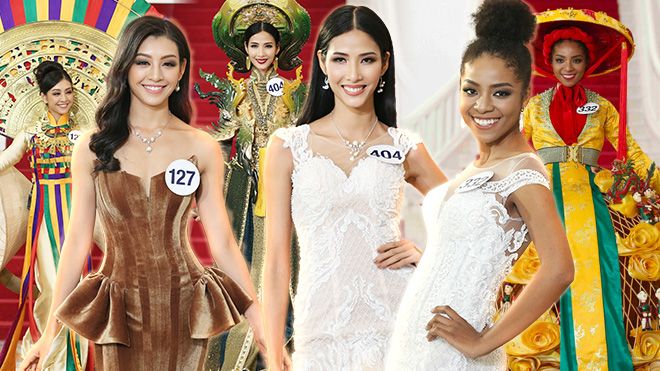 Tập 2 HHHV: Vượt mặt Hoàng Thùy, Mâu Thủy, Lê Thanh Tú trình diễn quốc phục đẹp nhất