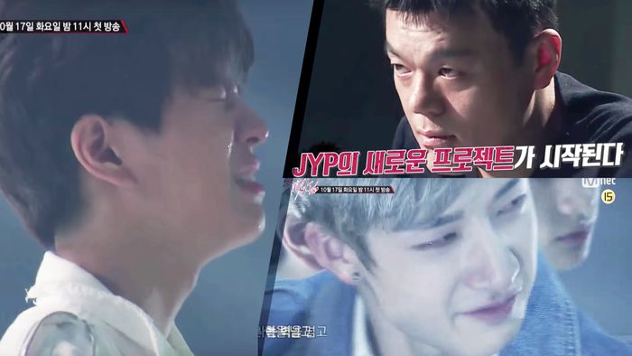 JYP tiết lộ hình ảnh tập luyện đầy nước mắt của các thực tập sinh trong show sống còn Stray Kids