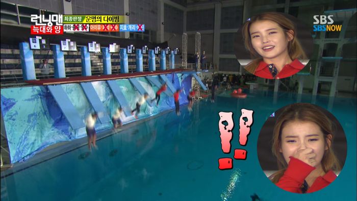 IU từng xém chết đuối khi thực hiện hình phạt của Running Man