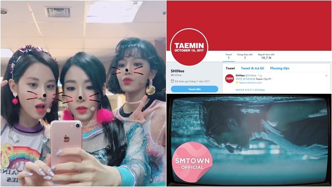 Giữa bão SNSD, SM 'lạnh lùng' mở Twitter cho SHINee và tung teaser comeback của Taemin