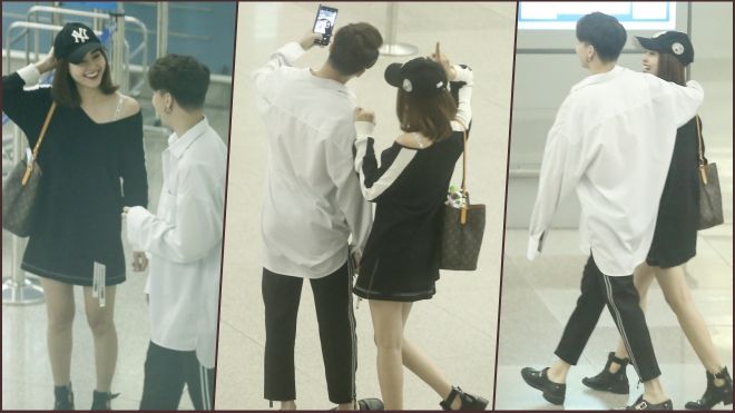 Bắt gặp S.T khoác vai thân thiết, lưu luyến chia tay Lan Ngọc ở sân bay