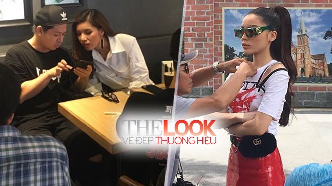 Rò rỉ những hình ảnh được cho là Kỳ Duyên, Minh Tú bí mật ghi hình The Look 2017?