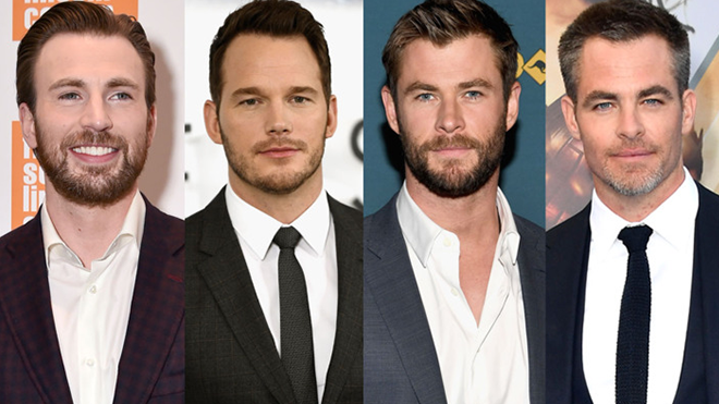Nếu đưa 4 chàng Chris của Hollywood lên bàn cân thì sẽ như thế nào?