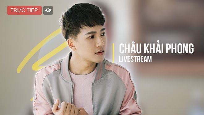 Châu Khải Phong livestream bằng 4G MobiFone 'tung' giải thưởng hot cho fan