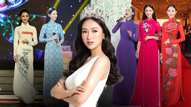 Không chỉ nóng bỏng với bikini, Hà Thu còn khiến 'hoa ghen, liễu hờn' khi diện áo dài Việt