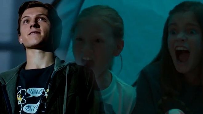 'Sởn gai ốc' khi xem 'Spider-Man: Homecoming' phiên bản… phim kinh dị