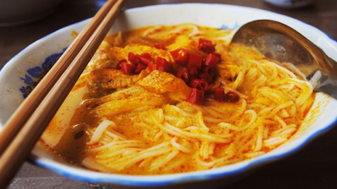 Đậm đà hương vị miền Tây với món bún kèn ở Châu Đốc