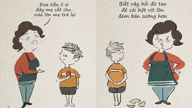 Bài tập làm văn tả mẹ cực chuẩn, cực hài hước nhưng khiến ai cũng sụt sùi xúc động