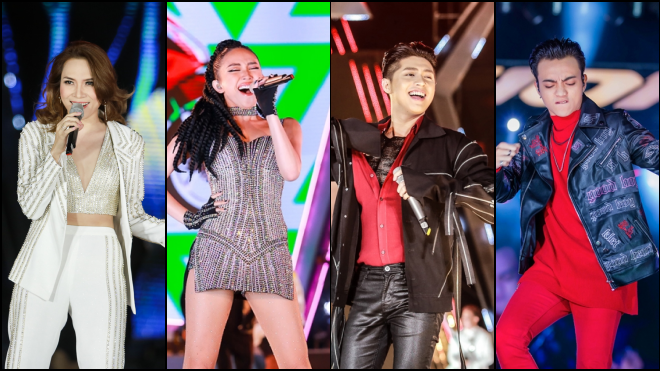 Mỹ Tâm - Noo - Tóc Tiên đem loạt hit 'cháy' cùng 30.000 khán giả Hà Nội