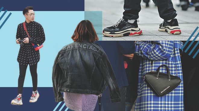 'Cơn sốt' phụ kiện Balenciaga 'phủ sóng' đường phố Seoul Fashion Week