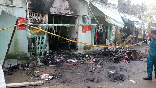 Không ai biết 2 bà cháu chết cháy phía sau nhà trong vụ hoả hoạn ở Sài Gòn