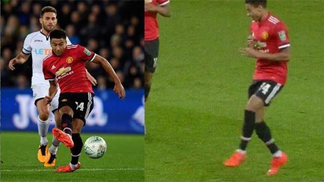 Jesse Lingard ghi bàn xong lại chọc giận fan Man Utd bằng trò hề