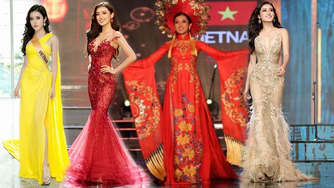 Nhìn lại loạt váy áo giúp Huyền My được đánh giá cao tại Miss Grand