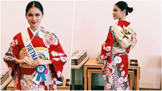 Nhận giải thưởng đầu tiên, fan lo lắng Á hậu Thùy Dung có thoát 'lời nguyền' giống Phương Linh?