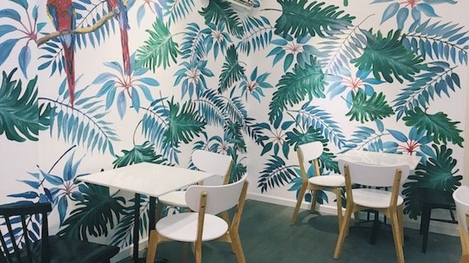 Chấm điểm món trà sữa hoa đậu biếc ở quán thuần Việt