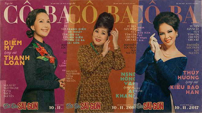 NSND Hồng Vân, Diễm My & Thuỷ Hương: Sự trở lại của những cái tên gạo cội trong 'Cô Ba Sài Gòn'