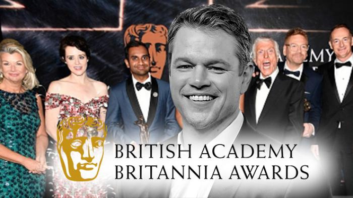 Matt Damon được vinh danh tại giải Britannia Awards 2017 nhưng lại vắng mặt vì lý do gia đình