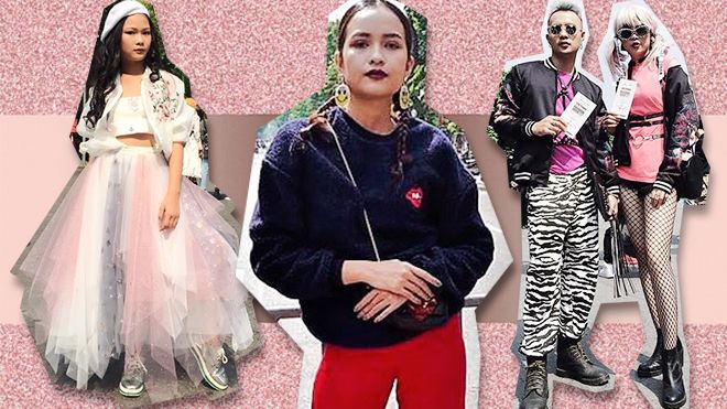Ngọc Châu trẻ trung đến ngỡ ngàng trong ngày đầu tiên của The best street style