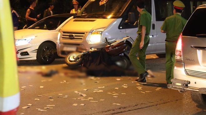 Tông vào xe Audi, người đàn ông đi xe máy tử vong thương tâm